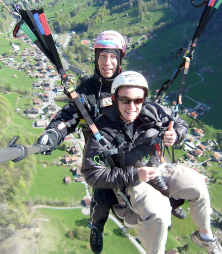 Paragliding in Switzerland
